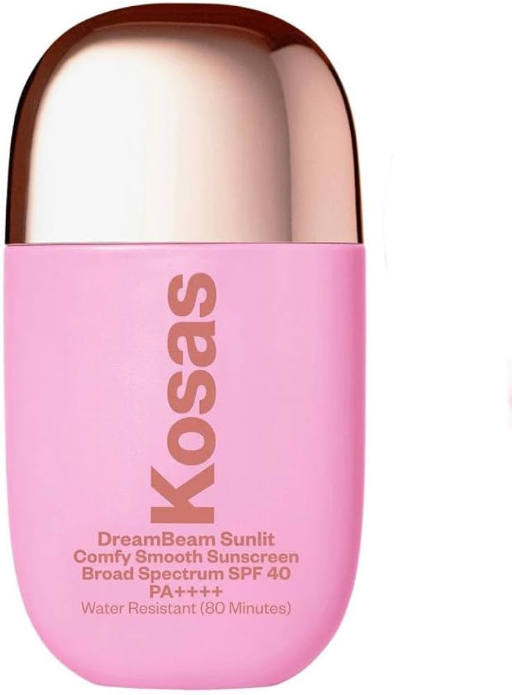 Kosas DreamBeam SPF 40 PA++++ Mineral Sunscreen - Sunlit (Golden Glow) | Amazon (US)