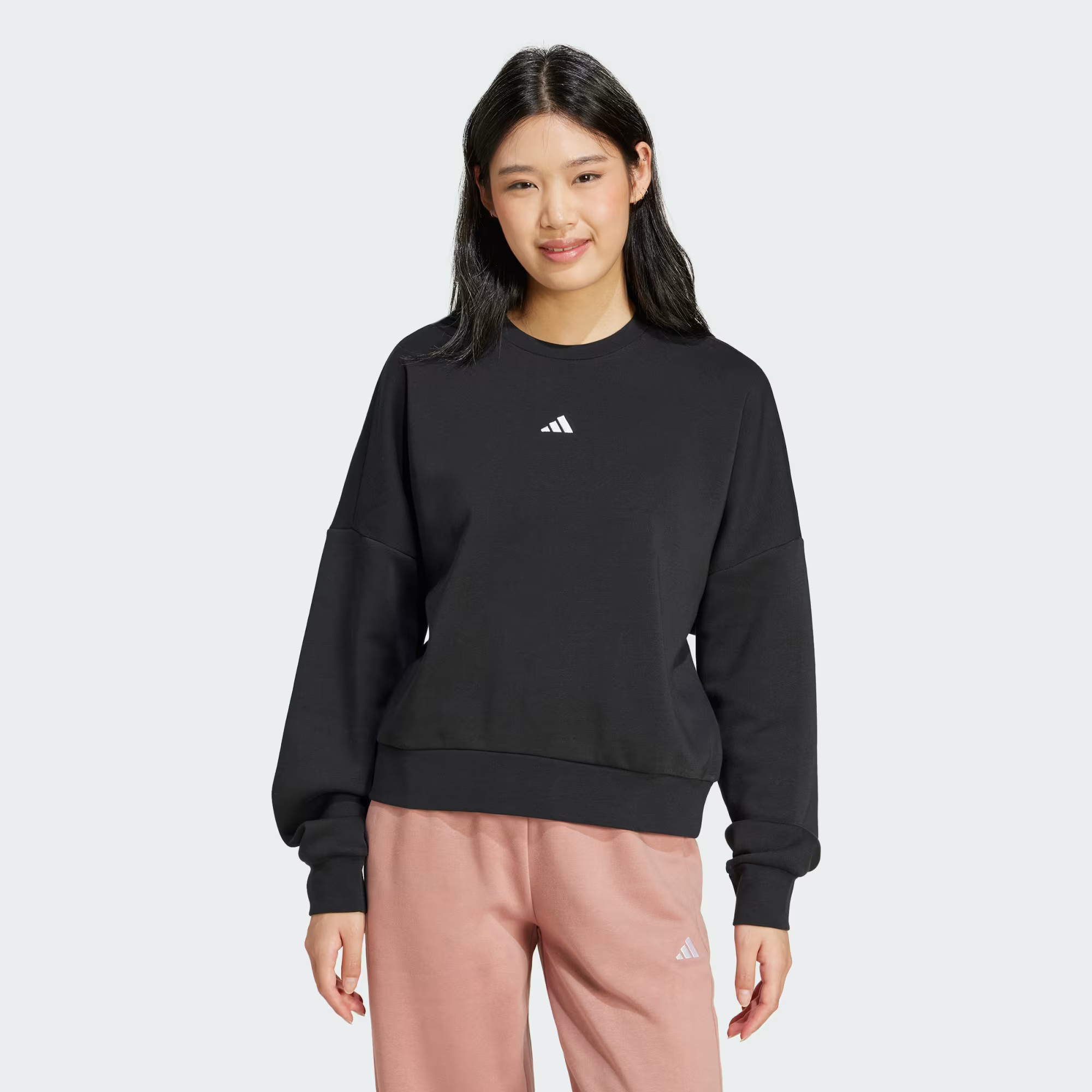 Essentials Small Logo Feelcozy Sweatshirt | adidas (US)