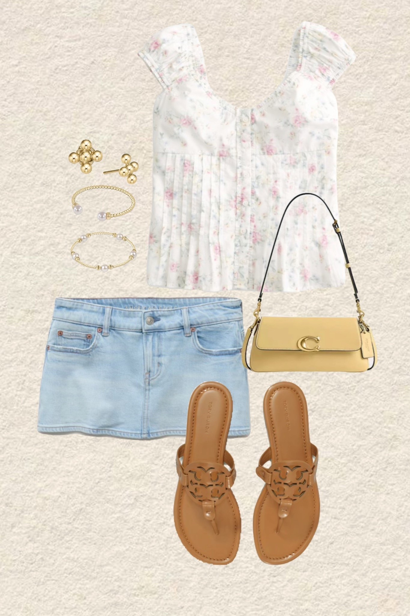 #easteroutfitinspo #outfitcollage #springfit #cutestyleinspo #hollister #toryburch #americaneagle #coach @American Eagle Outfitters 

#LTKootd #LTKdayinmylife #LTKgrwm