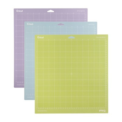 Cricut Machine Mat 12x12 Variety Pack - 3ct: Multicolor Craft Mats for Cricut Maker 3, Cutting Mat Set | Target