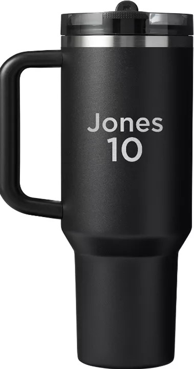 Stanley Custom 40 oz. Quencher ProTour Flip Straw Tumbler, Black | Golf Galaxy