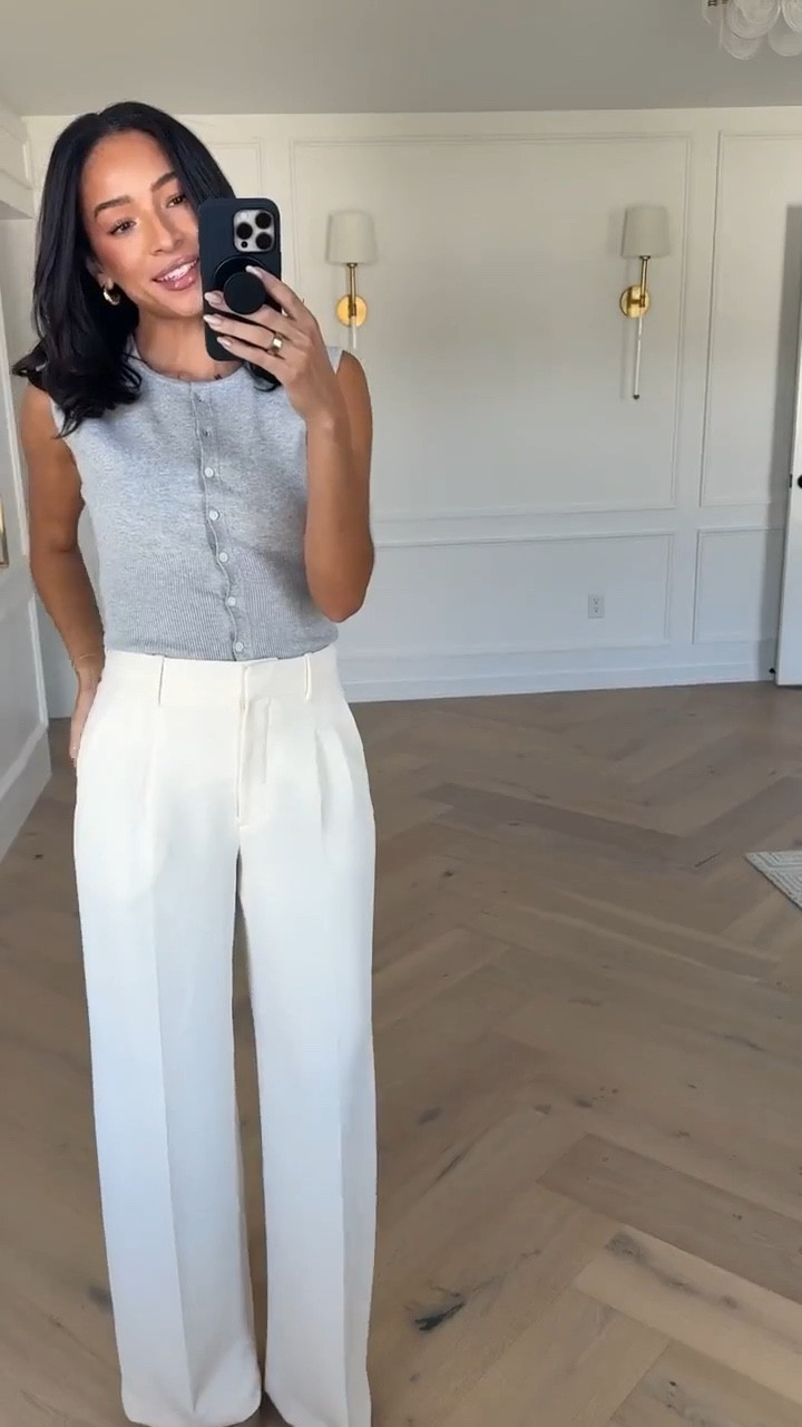 Work outfit 🤍 Wearing size S cardigan and size 4 tall trousers @aritzia #aritziapartner


Workwear
Office outfit 
Summer work clothes
Tailored trousers
Business casual 
Summer outfit 

#LTKWorkwear #LTKStyleTip #LTKFindsUnder100