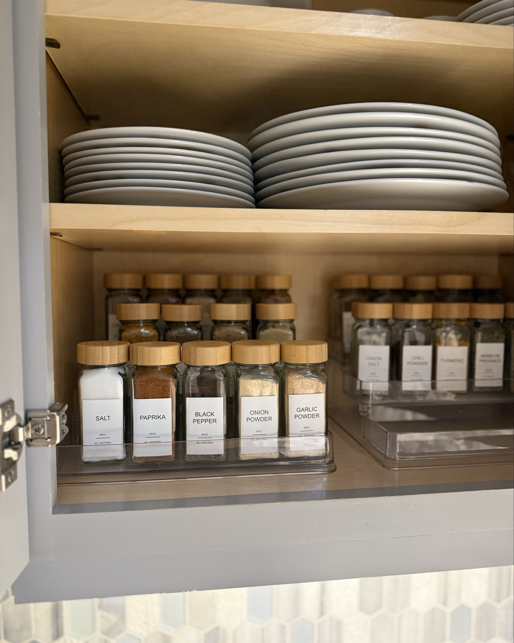 The joy these spices are giving me is unmatched!  The function and aesthetic is a huge upgrade to my old mismatched spice situation. I started labeling my ingredient jars as well. So proud of my progress I’ve been doing a bit each day! 


#LTKFindsUnder50 #LTKHome #LTKFamily