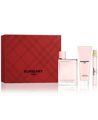 Burberry 3-Pc. Her Eau de Parfum Gift Set - Macy's | Macy's