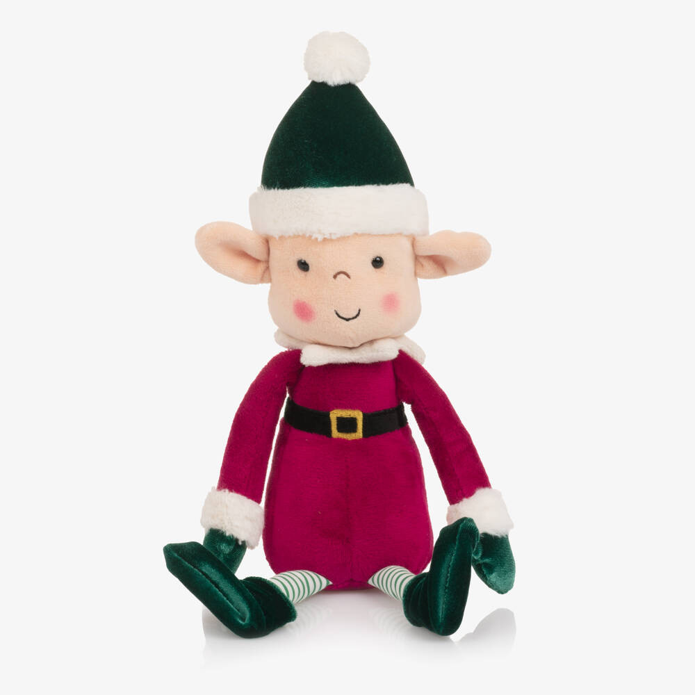 Red Eldo Elf Soft Toy (35cm) | Childrensalon