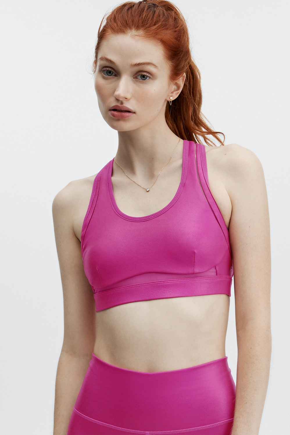 Belle Iridescent High-Impact Sports Bra | Fabletics - North America