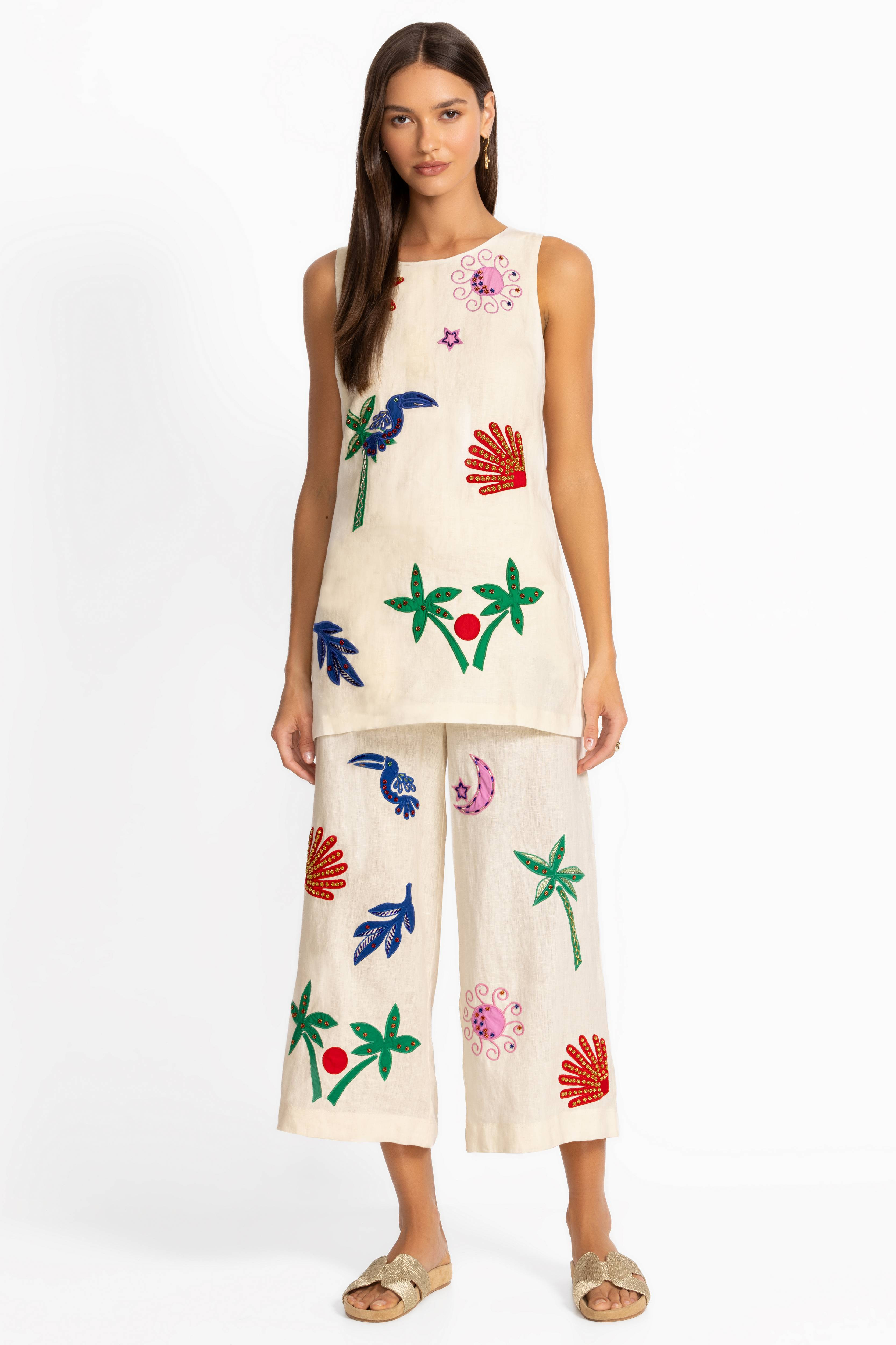 DELORES WIDE LEG PANT
                                
                                    
     ... | Johnny Was