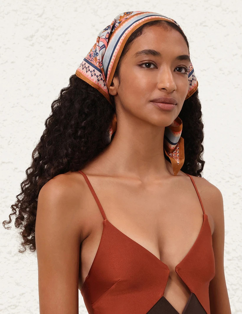 Printed Headscarf - Blue Paisley Floral            
        
            

    
    
    







... | ZIMMERMANN (US, CA, EU, MENA)