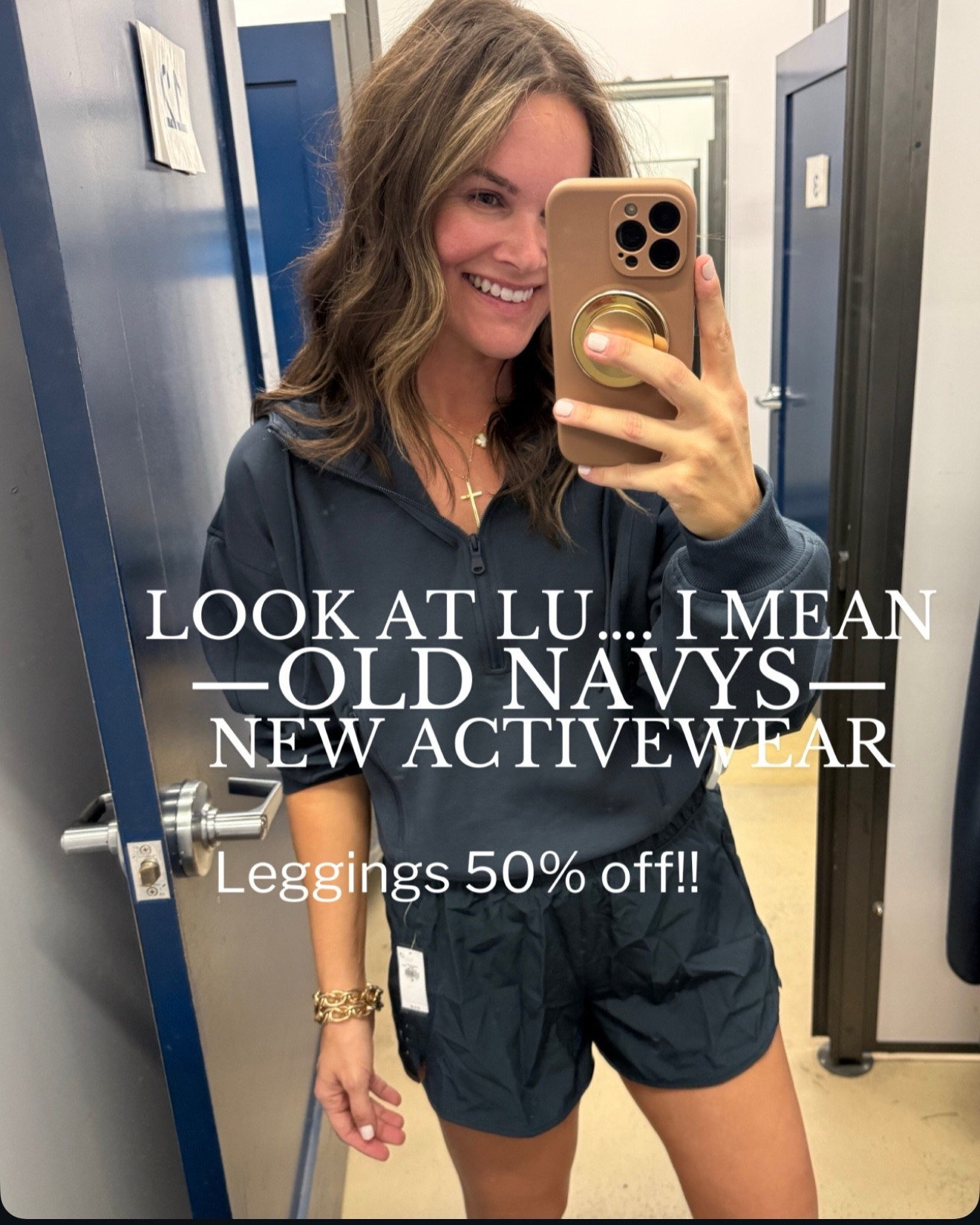Lulu vibes… but make it Old Navy 😮‍💨🖤
These Old Navy finds are giving that buttery, sculpted feel — and the leggings are 50% OFF right now (run, don’t walk).
Flattering, comfy, and perfect for mom life, errands, workouts, or couch → carpool days. If you love luxury looks for less, this sale is it.

#LTKootd #LTKSaleAlert #LTKActive