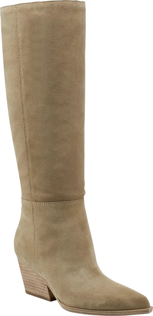Challi Pointed Toe Knee High Boot (Women) | Nordstrom