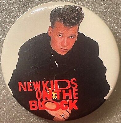 Vintage 1980s New Kids on the Block Pin, Donnie Wahlberg, Boston, MA, NKOTB  | eBay | eBay US