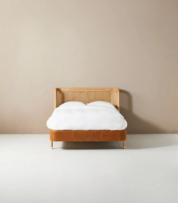 Heatherfield Leather Bed | Anthropologie (US)