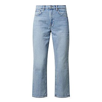 The Modern Straight High-Rise Crop Jeans | Arnotts