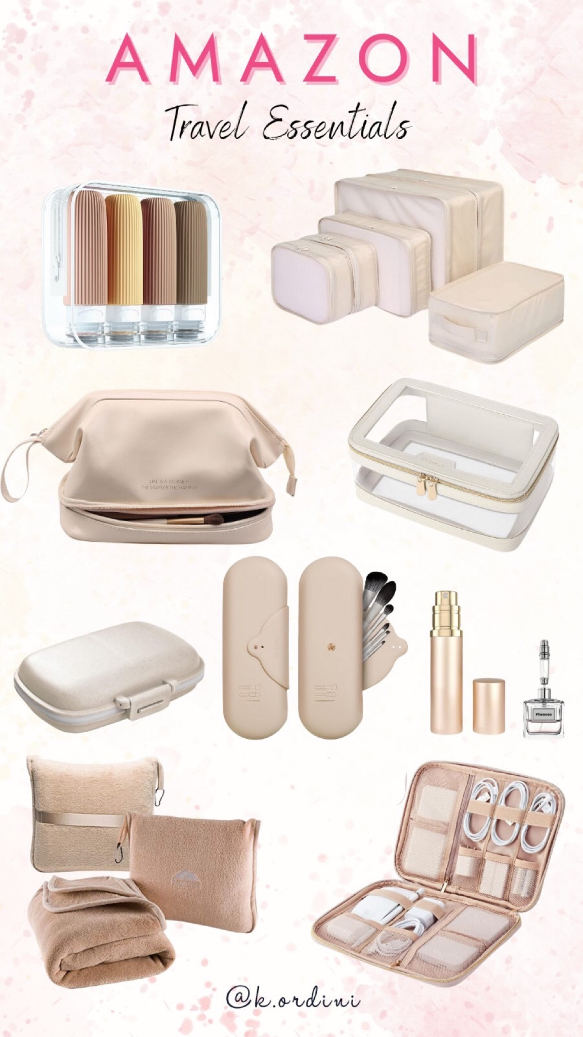 Ready, set, jet! Explore the world with ease and style with our curated selection of travel essentials from Amazon. From luggage to gadgets, we've got you covered for your next adventure! 

#TravelEssentials #ExploreWithAmazon #Wanderlust #TravelGear #AdventureAwaits #TravelInStyle #AmazonFinds #Jetsetters #TravelMustHaves #ReadyForAdventure

#LTKtravel #LTKitbag #LTKbeauty