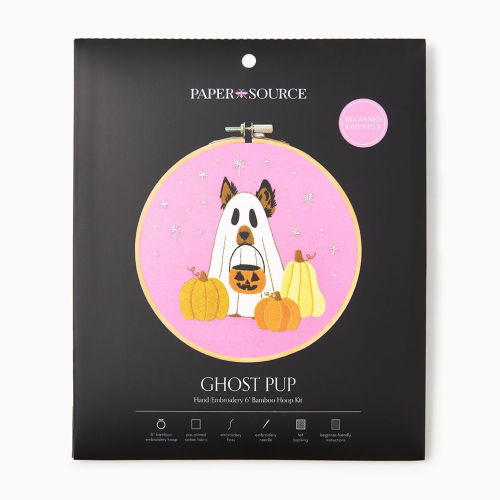 Ghost Pup Embroidery Kit | Barnes & Noble