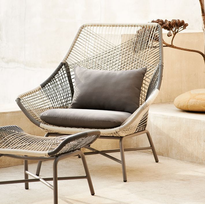 Huron Outdoor Lounge Chair | West Elm (US)