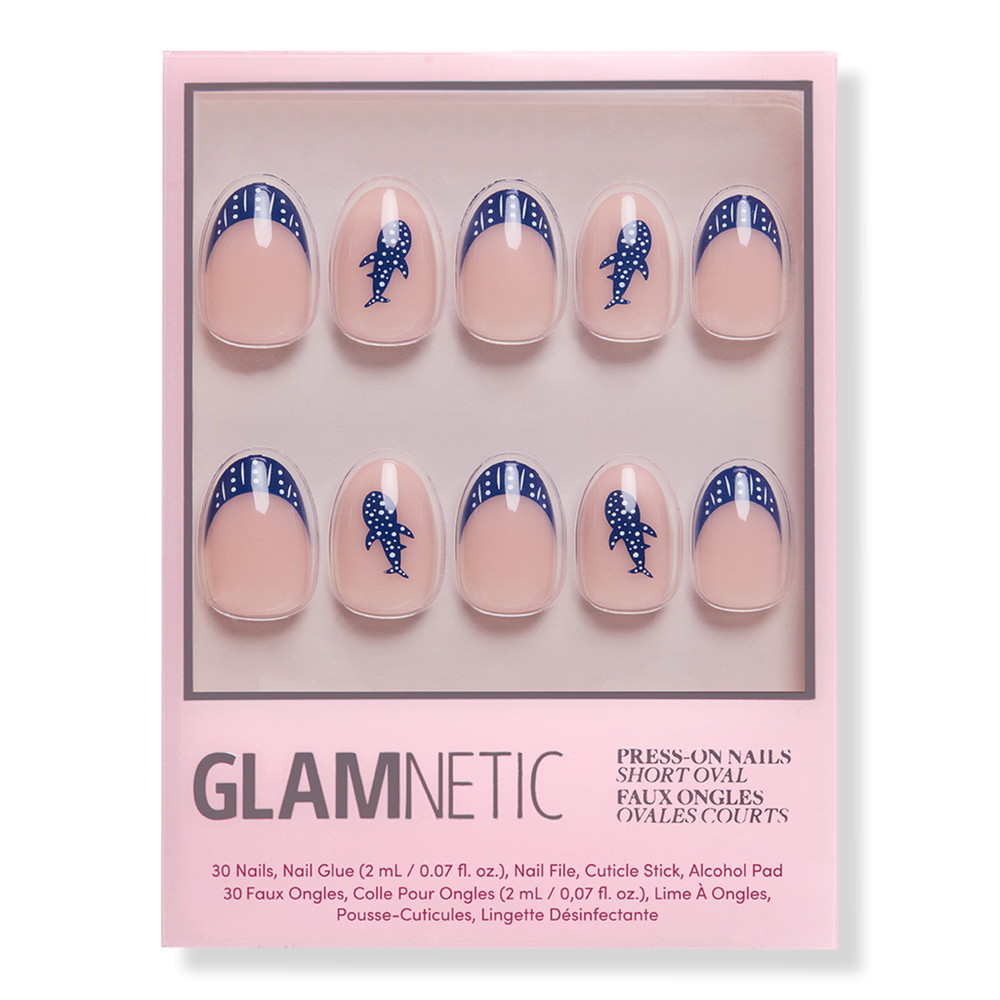 Glamnetic Whale Waves Press-On Nails | Ulta