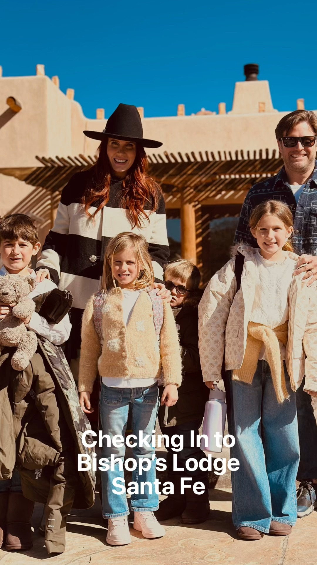 Baxter and I love Santa Fe and the American Southwest and we have made a tradition of bringing our family here.
We have visited for our anniversary, brought my whole family here and now had a more intimate family getaway here. I’ll be back in the spring with other guests.
Watch this video to see our room from this visit and some snaps I took of the campus. 
My kids can run freely here and I feel safe. 
We ate most of our meals on site this time (I feel like I’ve tried most everything in town and while they are truly wonderful, we wanted a very low key and relaxing trip this time and food on site is top.) 
Questions? Ask away! 

#LTKTravel #LTKWatchNow #LTKFamily