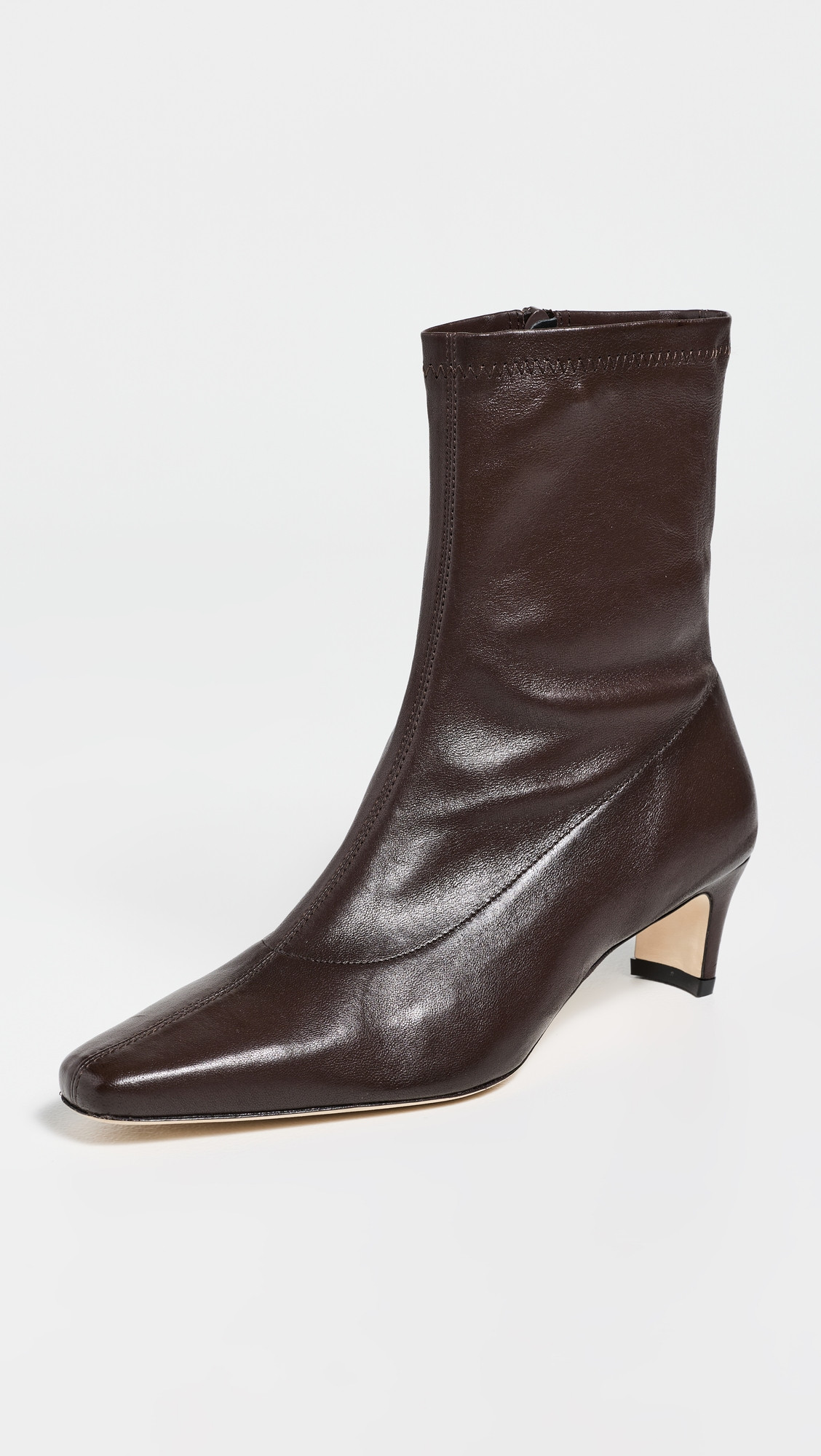 STAUD Wally Sock Ankle Boots Espresso 41.5 | Shopbop
