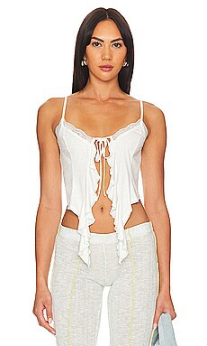 MORE TO COME Kiesha Cami Top in Ivory from Revolve.com | Revolve Clothing (Global)