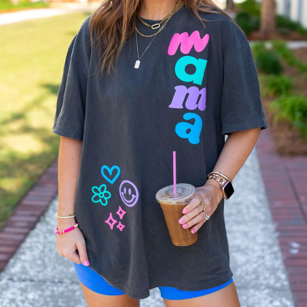 PUFF ‘Mama Dopamine Doodles’ T-Shirt | United Monograms