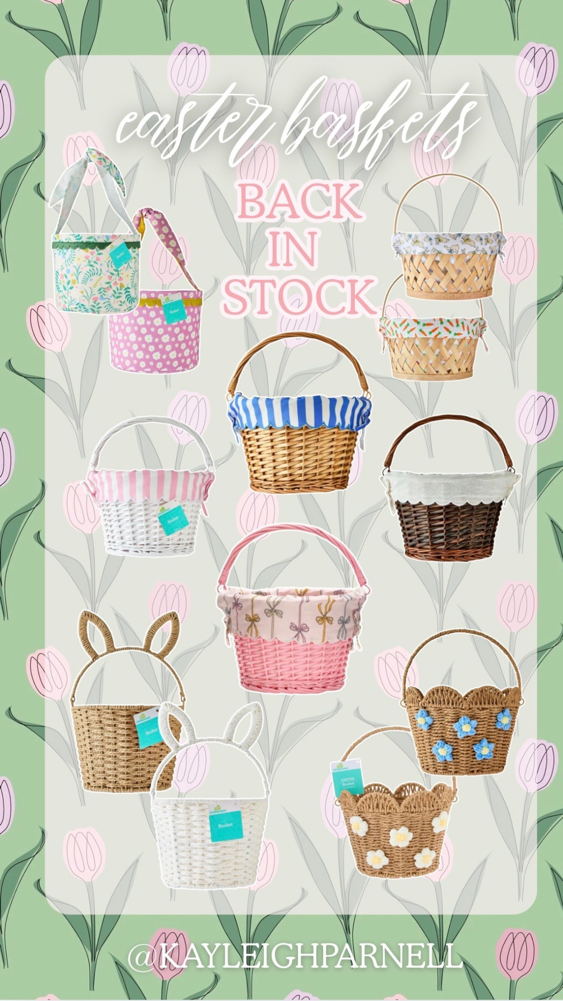 grab those viral Easter baskets while they’re still in stock!! run do not walk!! 

#LTKHome #LTKSeasonal #LTKSpringSale