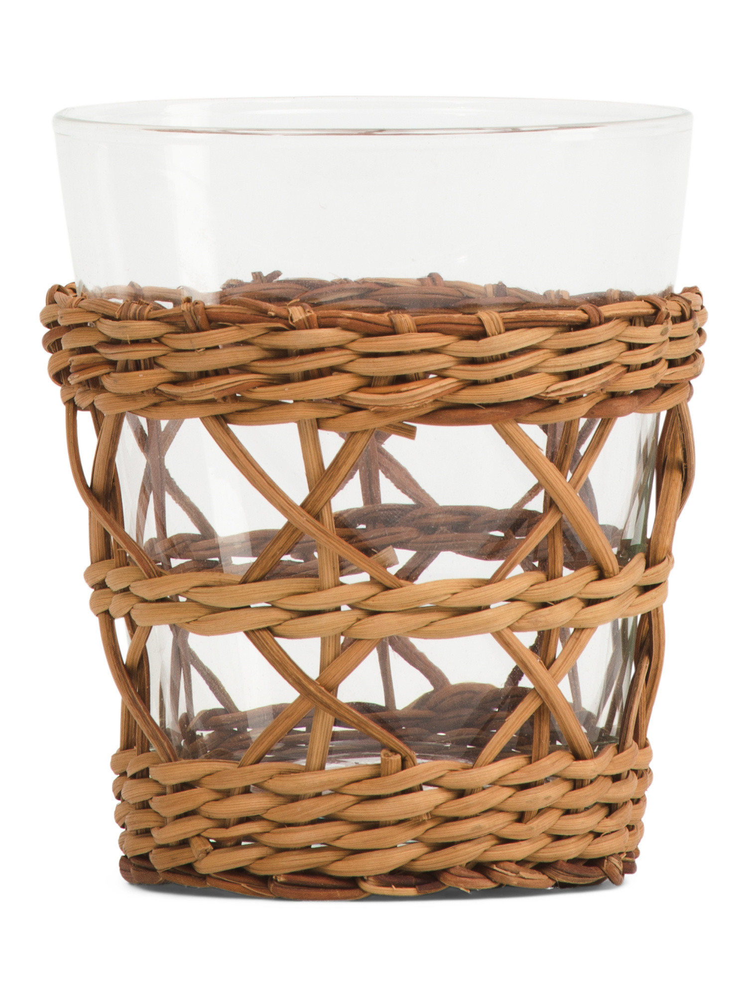 Rattan Cage Tumbler | TJ Maxx