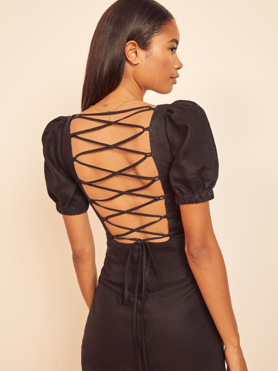 Lianne Linen Dress | Reformation (Global)