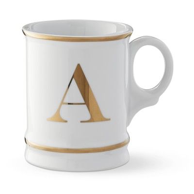 Gold Monogram Mug | Williams-Sonoma