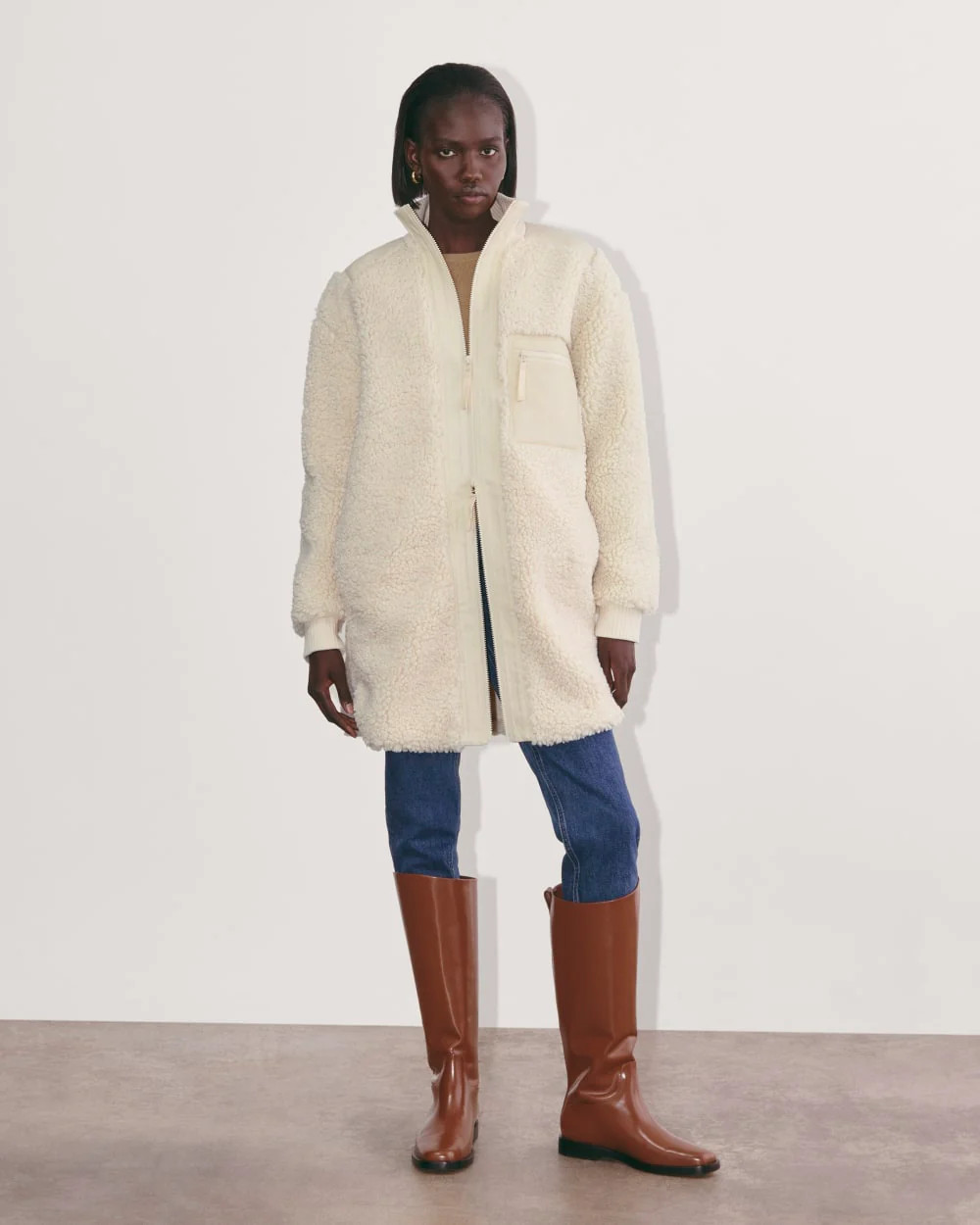 The Teddy Jacket | Birch | Everlane