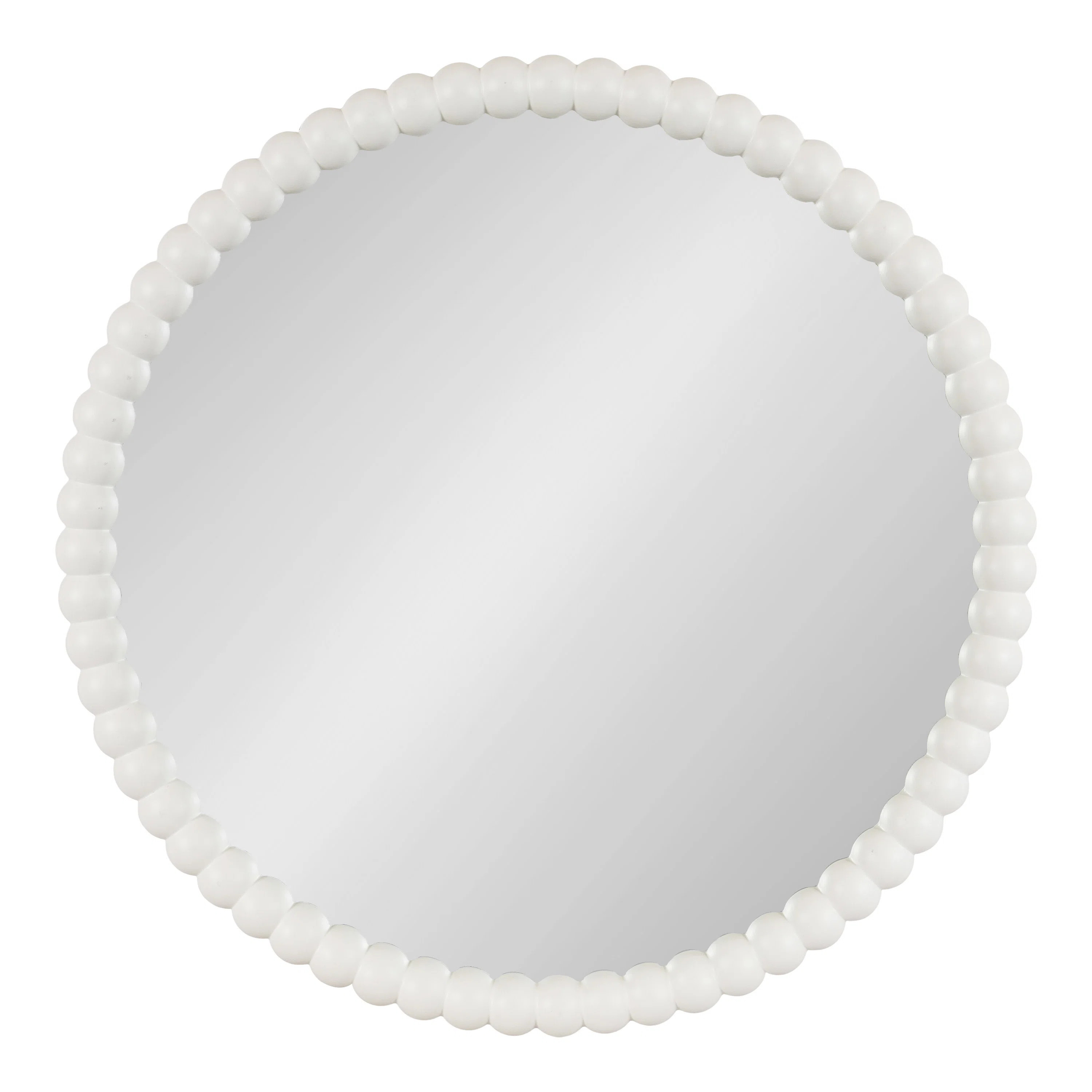 Round Beaded Bathroom Mirror | Wayfair North America