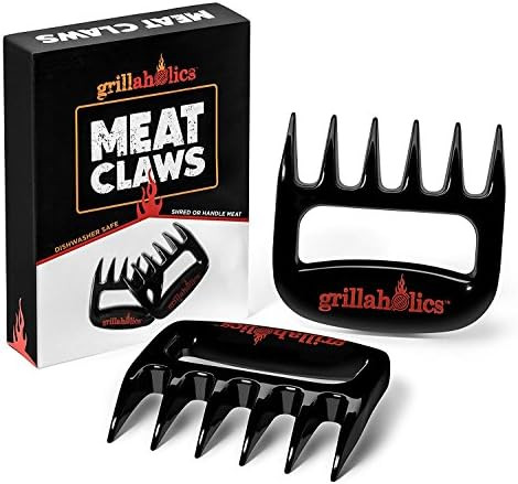 Grillaholics BBQ Meat Shredder Claws - Wolverine Style Ultra-Sharp Blades Quickly Lift Handle & S... | Amazon (US)