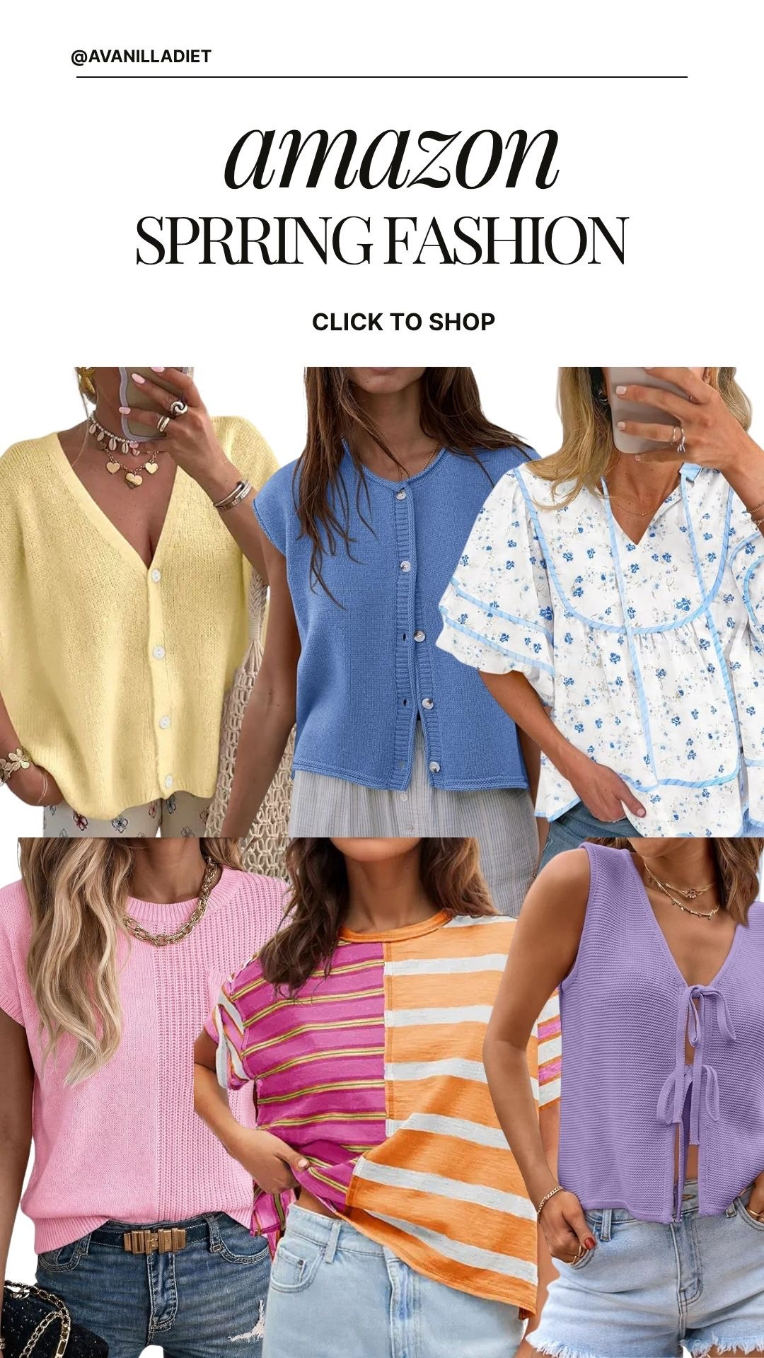 Spring tops for vacation and every day wear 🌷

#LTKootd