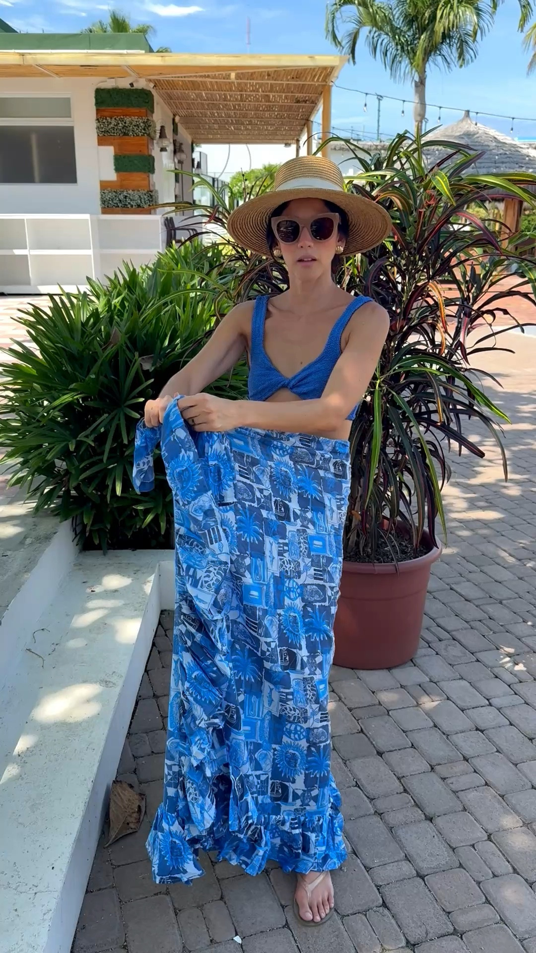 Beach to cocktails in seconds!

Wearing my current summer staples:
Statement pareo 
One-size bikini that fits like a dream
Minimal thong sandals to keep it effortless

Saving this reel for the next beach day → I’ll show you exactly how I tie this pareo for an easy, elevated look you can take straight from the sand to drinks.



#LTKswim #BeachToBar #ResortWear #SummerStyle #VacationOutfits #SwimStyle #EffortlessChic

#LTKTravel #LTKOver40 #LTKSwim