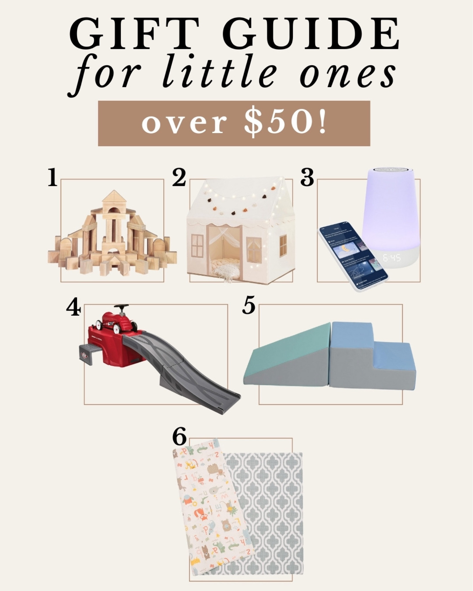 Gift guide for kids, amazing gifts for kids, gift guide for toddlers, gift guide for babies, gifts over 50

#LTKGiftGuide #LTKkids #LTKbaby