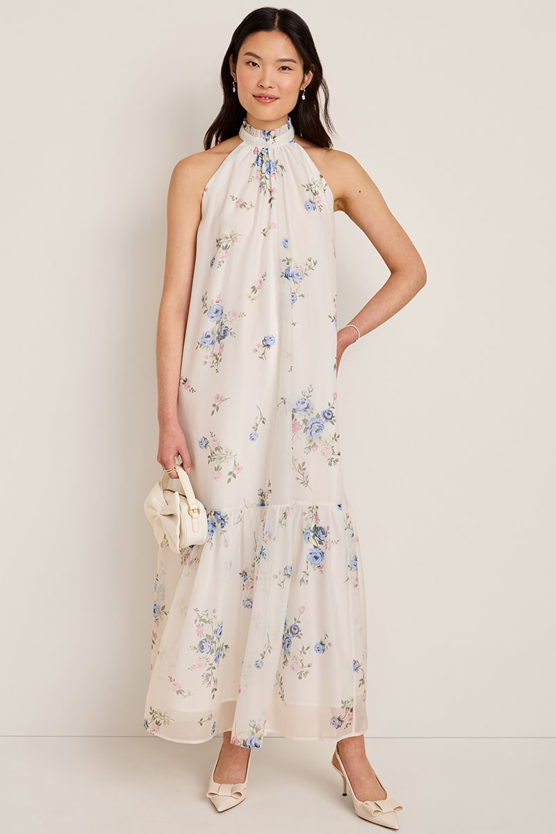 Willow Halter Maxi Dress | Francesca's