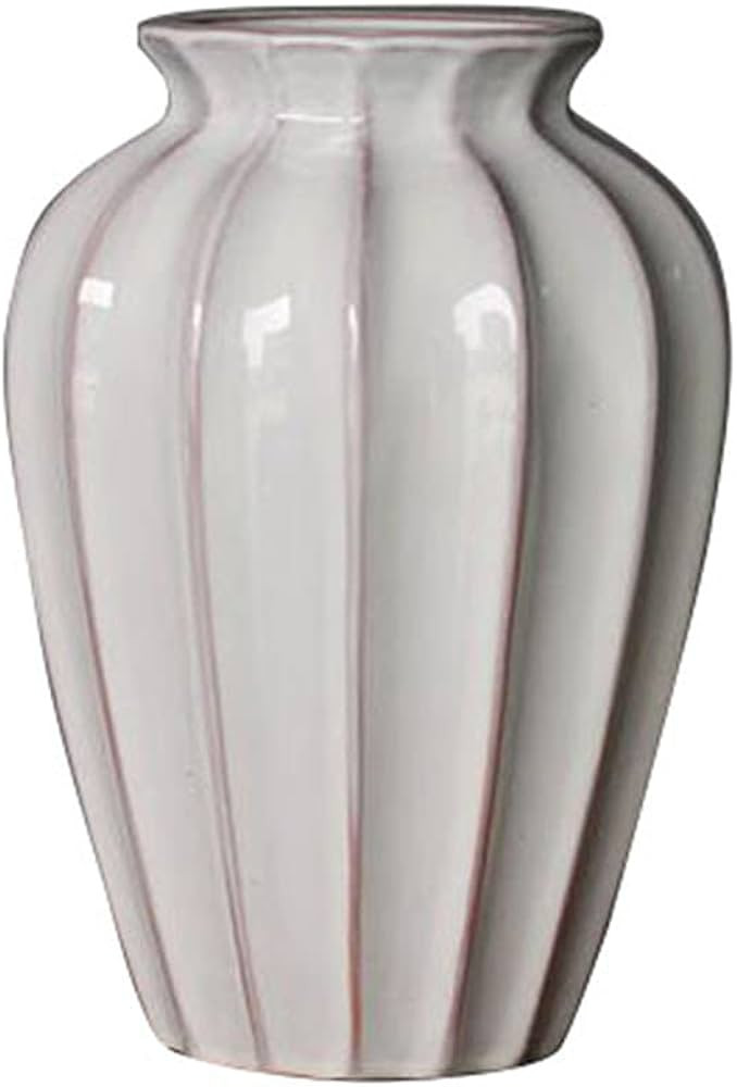 Indoor Gardening Living Room Dining Table Vase, White Vintage Vase Artistic Flower Arrangement Re... | Amazon (US)