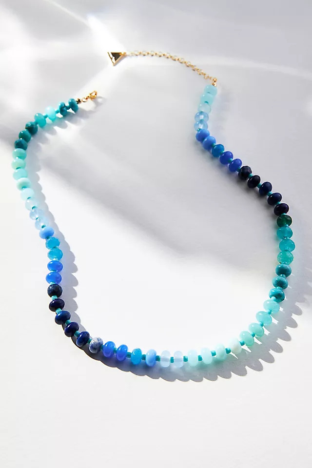 Rainbow Large-Stone Necklace | Anthropologie (US)