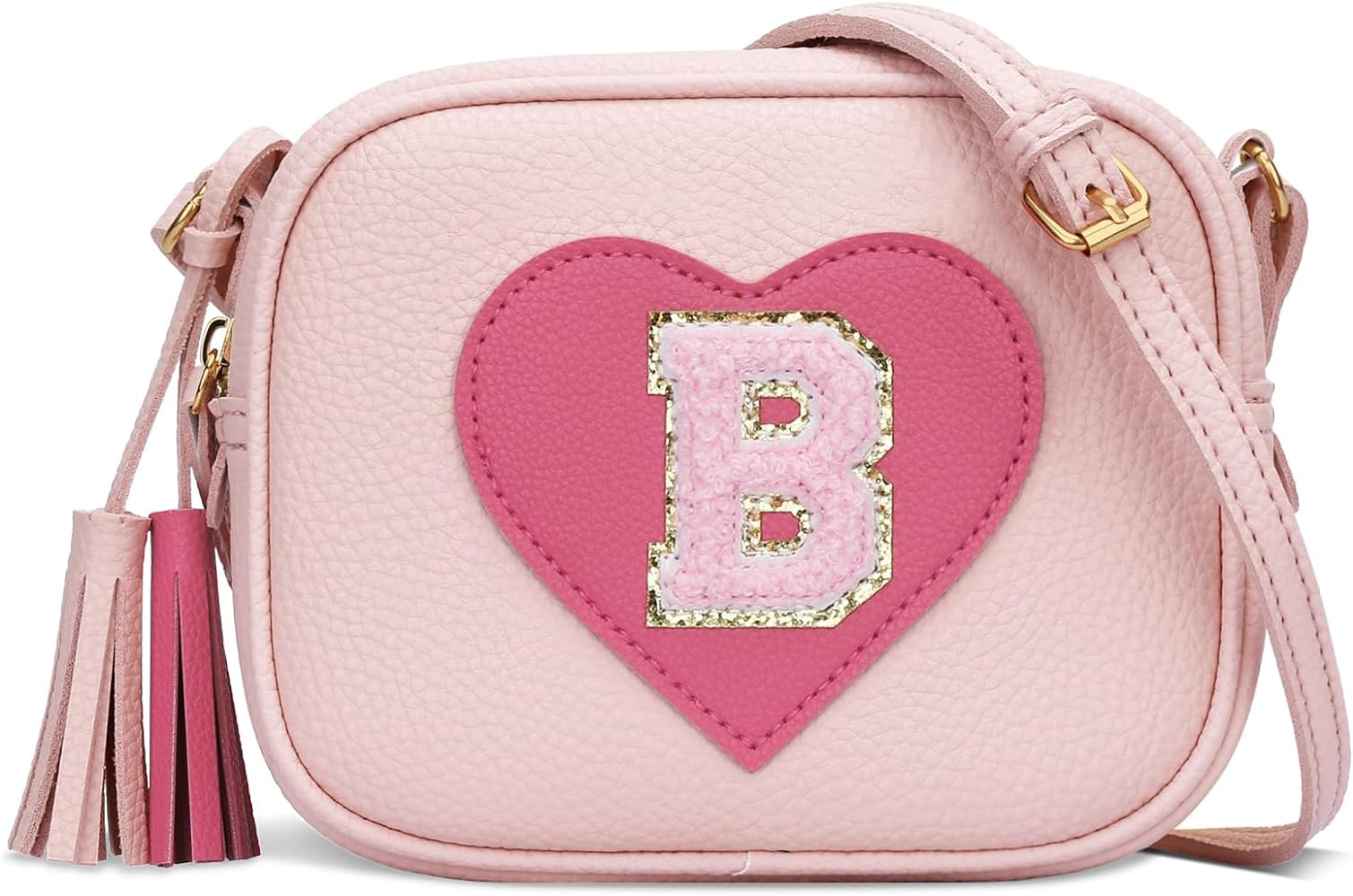 KKXIU 2 3 4 5 6 7 8 9 10 Year Old Girl Gift Kids Purse Toddler Wallet Crossbody Bag with Tassel | Amazon (US)