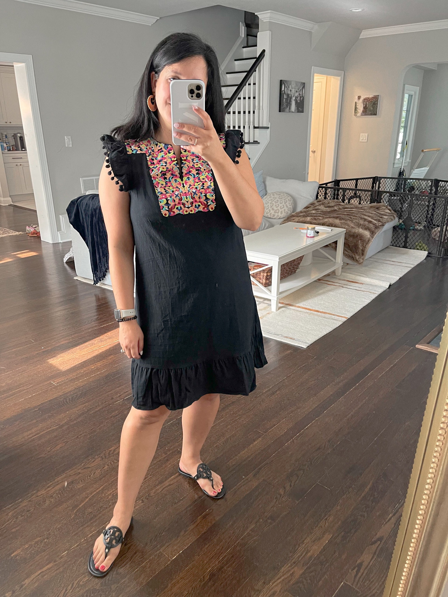 This $37 Amazon dress has the prettiest embroidery and details! Love the pom poms and ruffle hemline! It comes in 9 pretty colors and would make a great fall once paired with boots and a denim jacket. 🍁

It has no stretch but runs TTS!  Shop via my Amazon storefront or LTK! 

#amazoninfluencer #amazoninfluencerprogram #amazonfinds #founditonamazon #shopmylook #affordablefashion #fashionblogger #teacherstyle #teachersforteachers 

#LTKU #LTKstyletip #LTKunder50