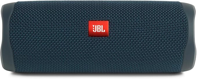 JBL FLIP 5, Waterproof Portable Bluetooth Speaker, Blue, 3.6 x 3.6 x 8.5 | Amazon (US)