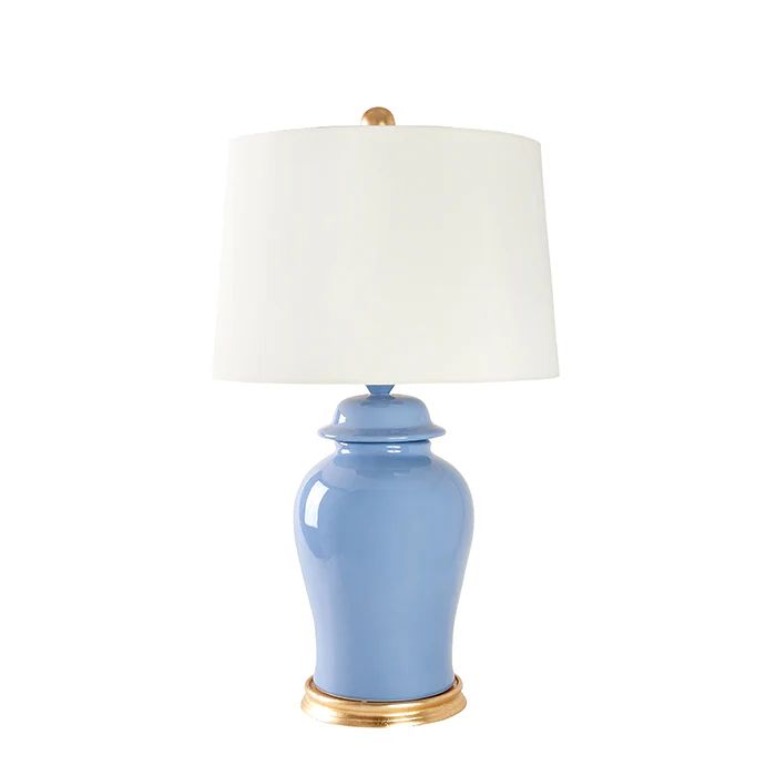 Grande Temple Jar Lamp in French Blue | Caitlin Wilson Design