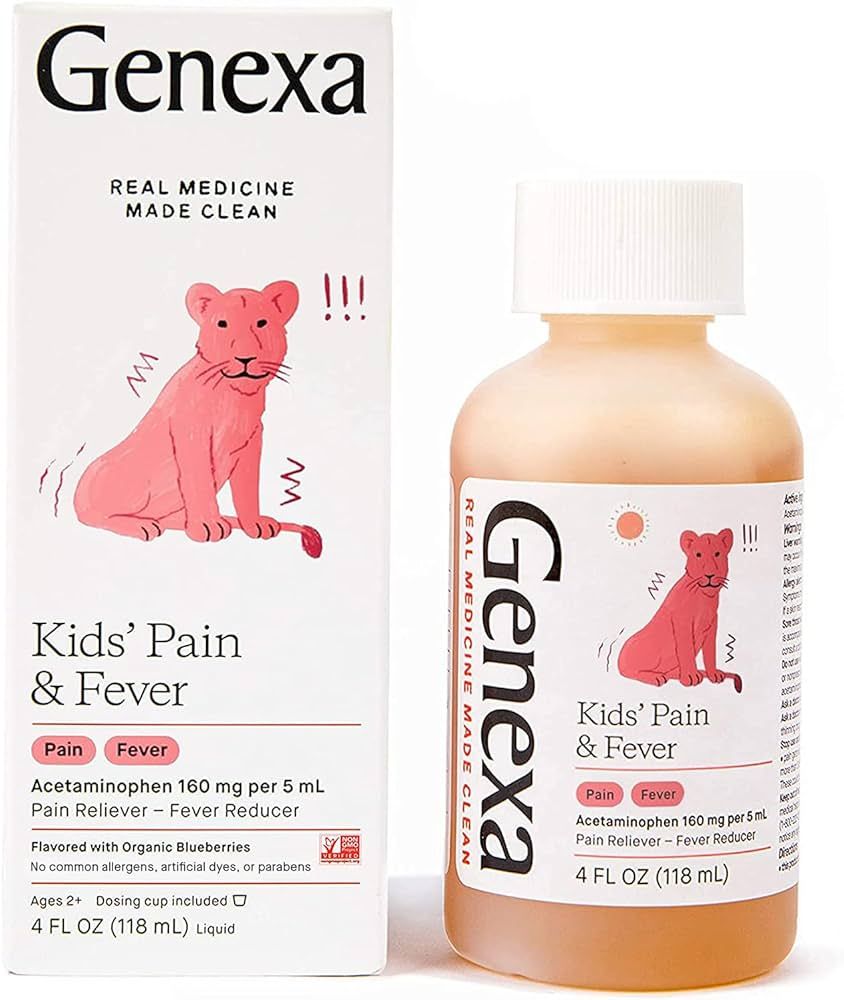 Genexa Children's Acetaminophen Pain and Fever Reducer (4 Fl. Oz) | Amazon (US)