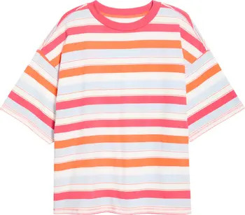 FP Movement Stripe Relaxed Fit Cotton T-Shirt | Nordstrom