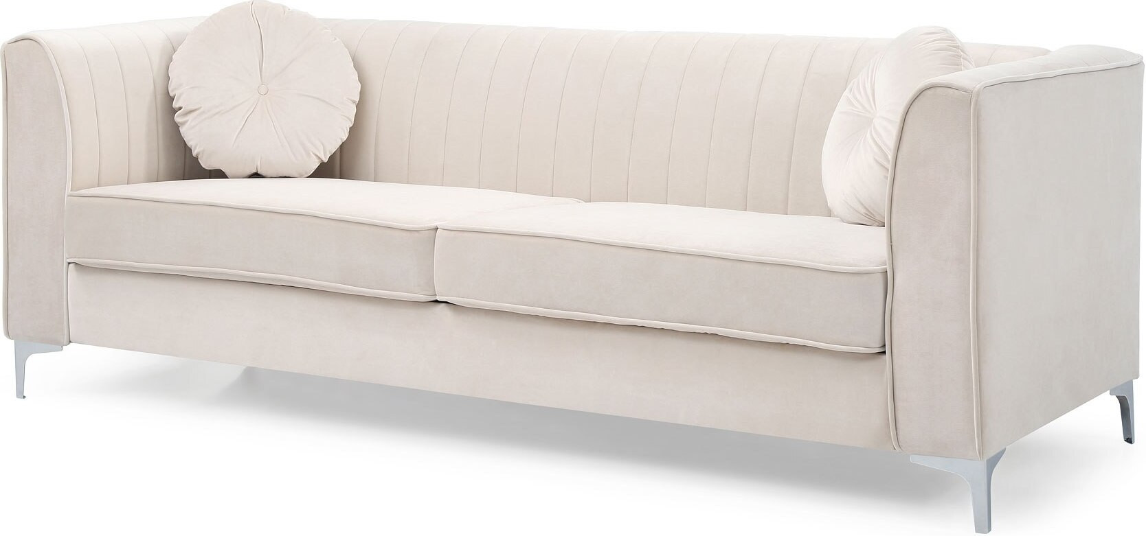 Delray Sofa (Ivory) | 1stopbedrooms