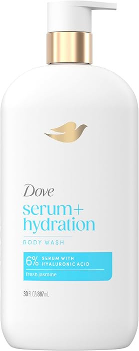 Dove Serum+ Hydration Body Wash with Hyaluronic Acid, 30 fl oz | Amazon (US)