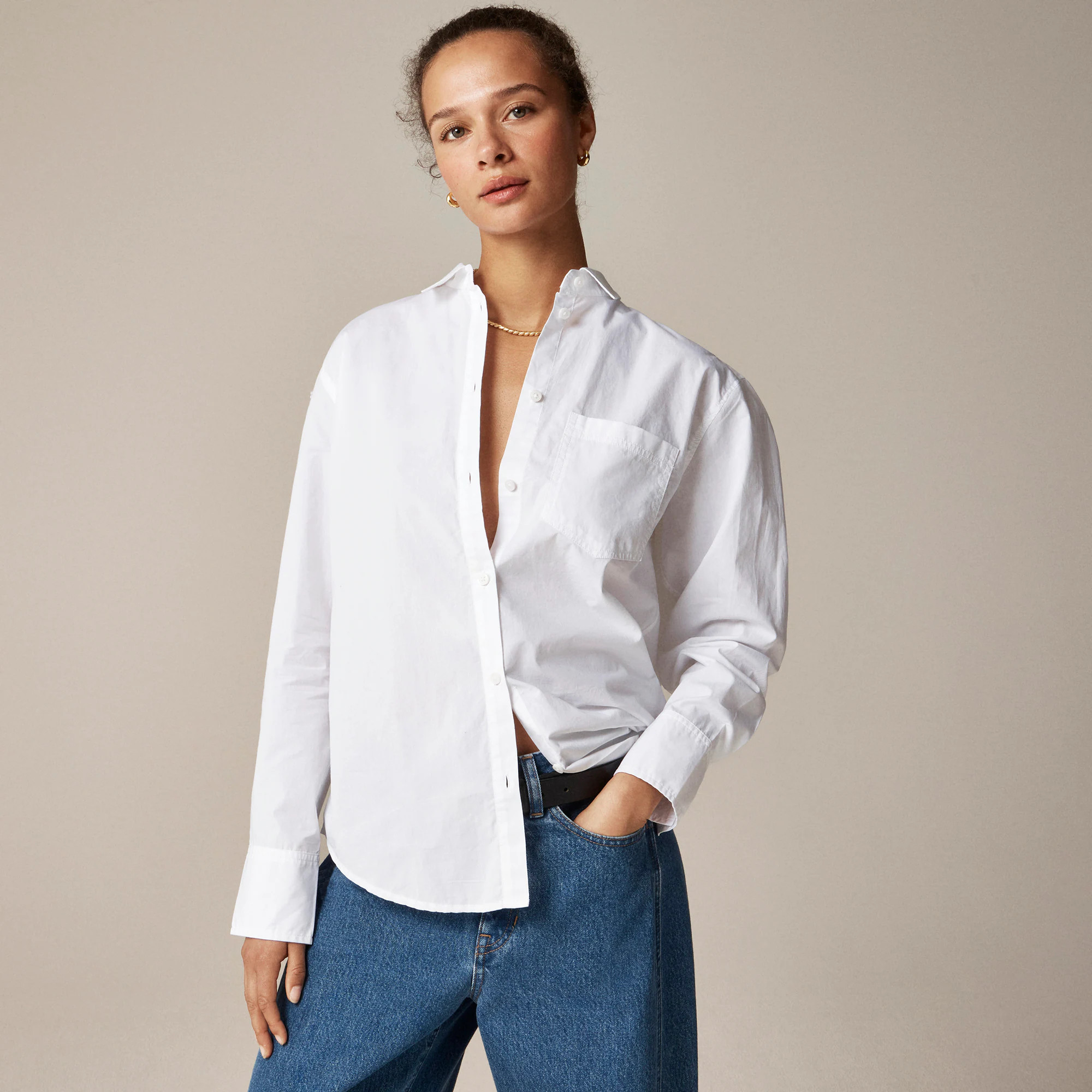 Garçon classic shirt in cotton poplin | J. Crew US