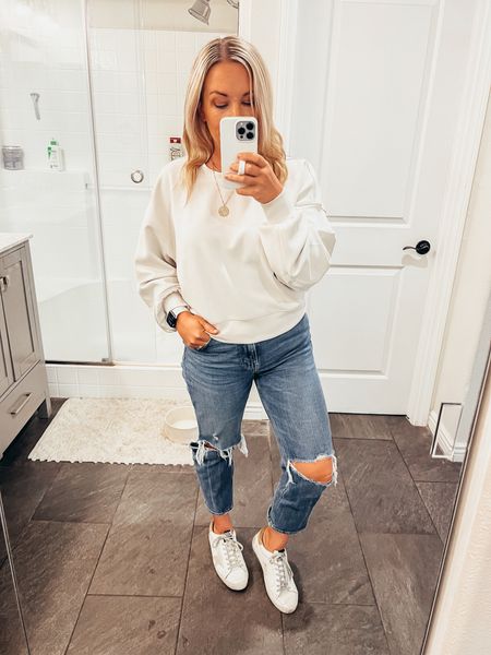 Cozy casual vibes are my jam! This pullover is literally the softest thing I’ve ever worn and totally worth the price in my opinion

#LTKfit #LTKstyletip #LTKshoecrush