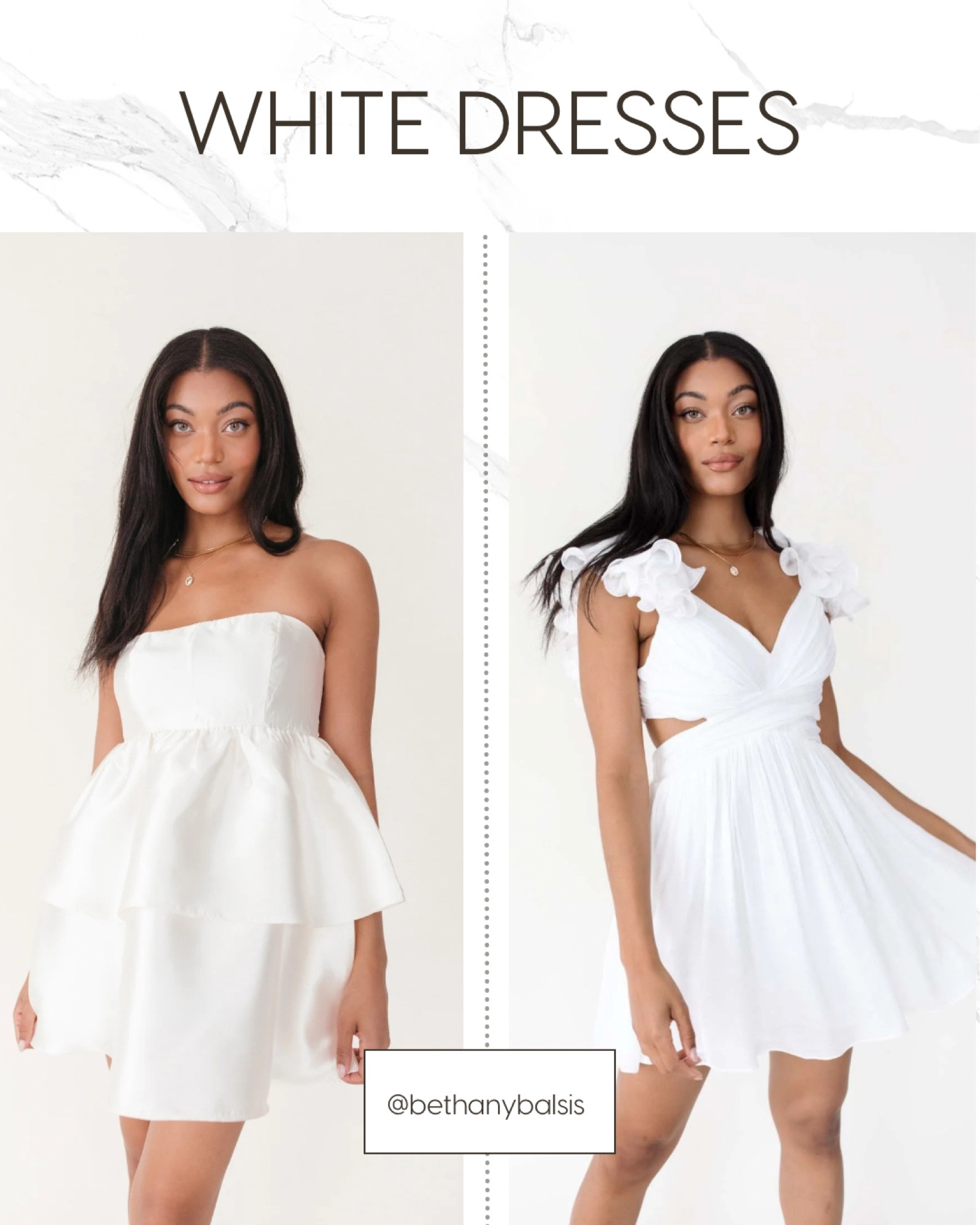 The cutest white dresses for any event! baby shower dress | bridal shower dress | mini white dress | white baby doll dress

#LTKwedding #LTKstyletip #LTKFind