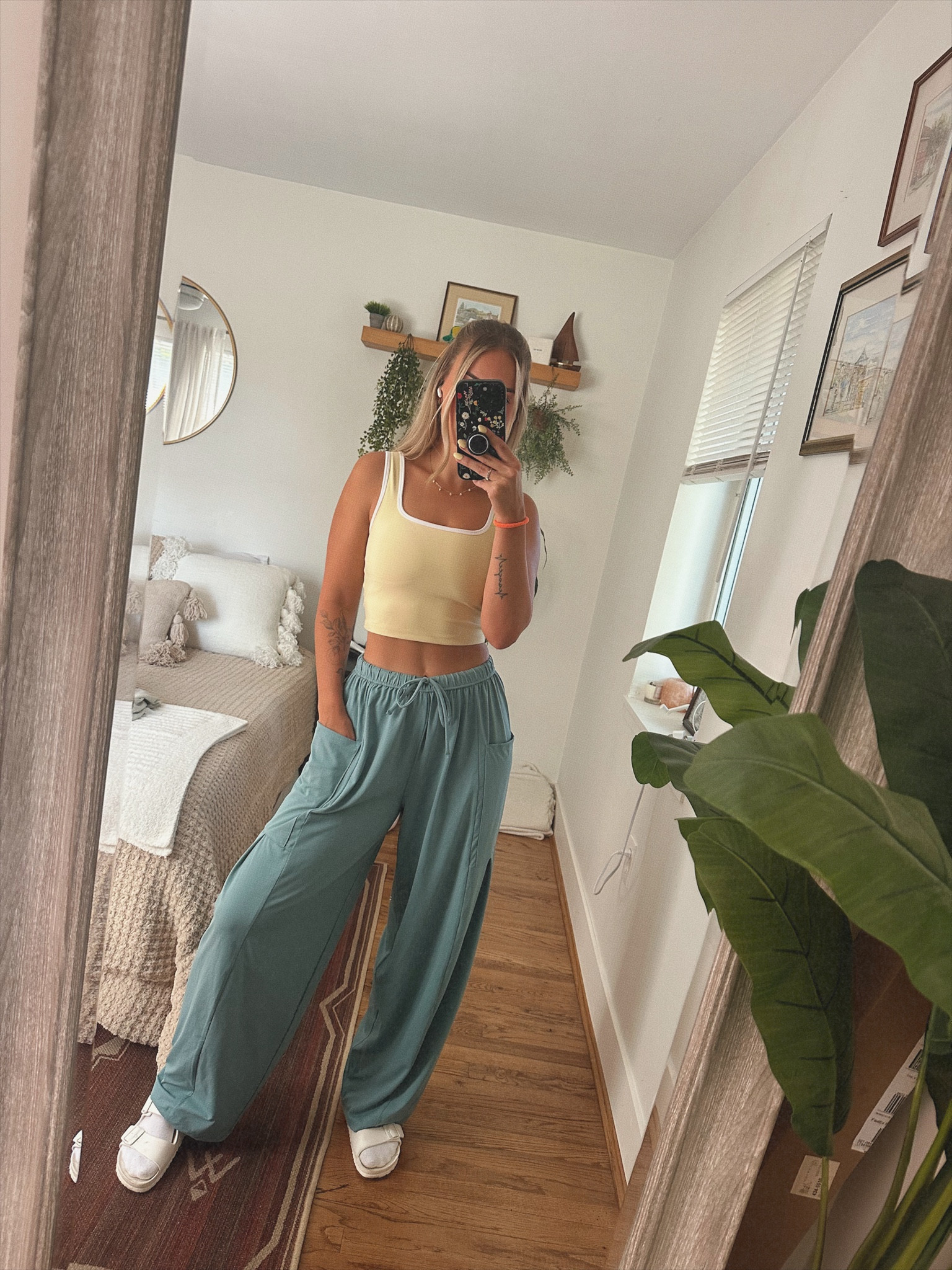 Comfy work from home outfit.💛🩵

#LTKFindsUnder50 #LTKWorkwear #LTKStyleTip